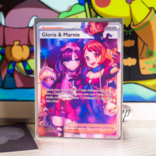 Limited Ed. Halloween Full Art Gloria & Marnie Card