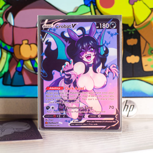 Limited Ed. Full Art Hex Maniac Crobat Card