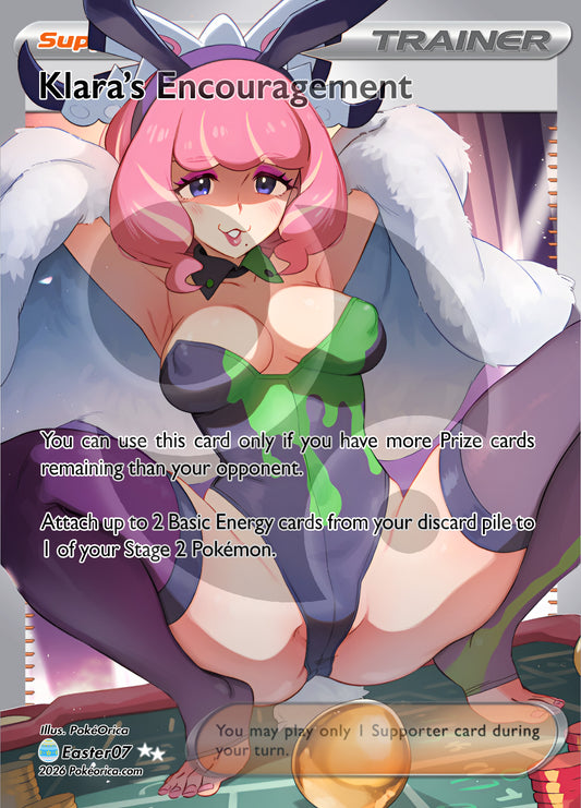 Limited Ed. Full Art Klara's Encouragement Easter Card