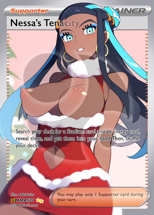 Limited Ed. Holiday Full Art Nessa Card