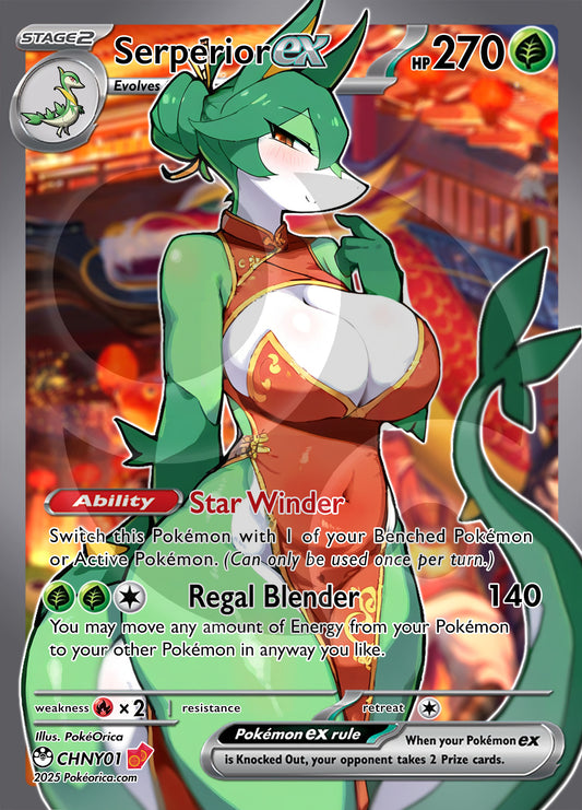 Limited Ed. Chi. New Year Full Art Serperior