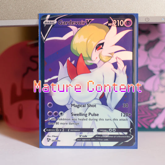 Custom Holographic Full Art Gardevoir V Card