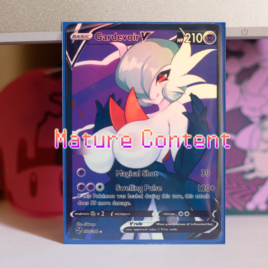 Custom Holographic Full Art Gardevoir V Card