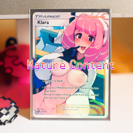 Custom Holographic Full Art Klara Card